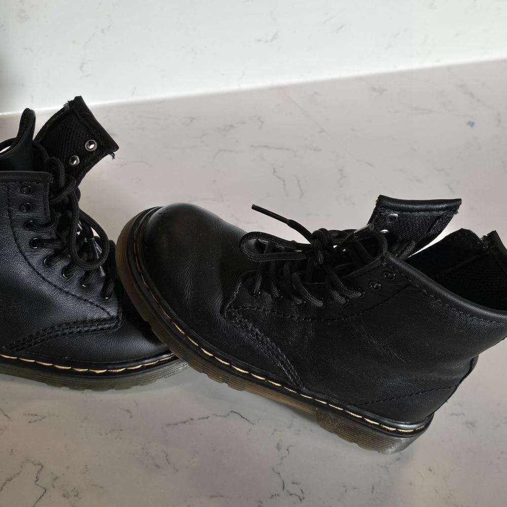 Dr. Martens Kids Black Boots